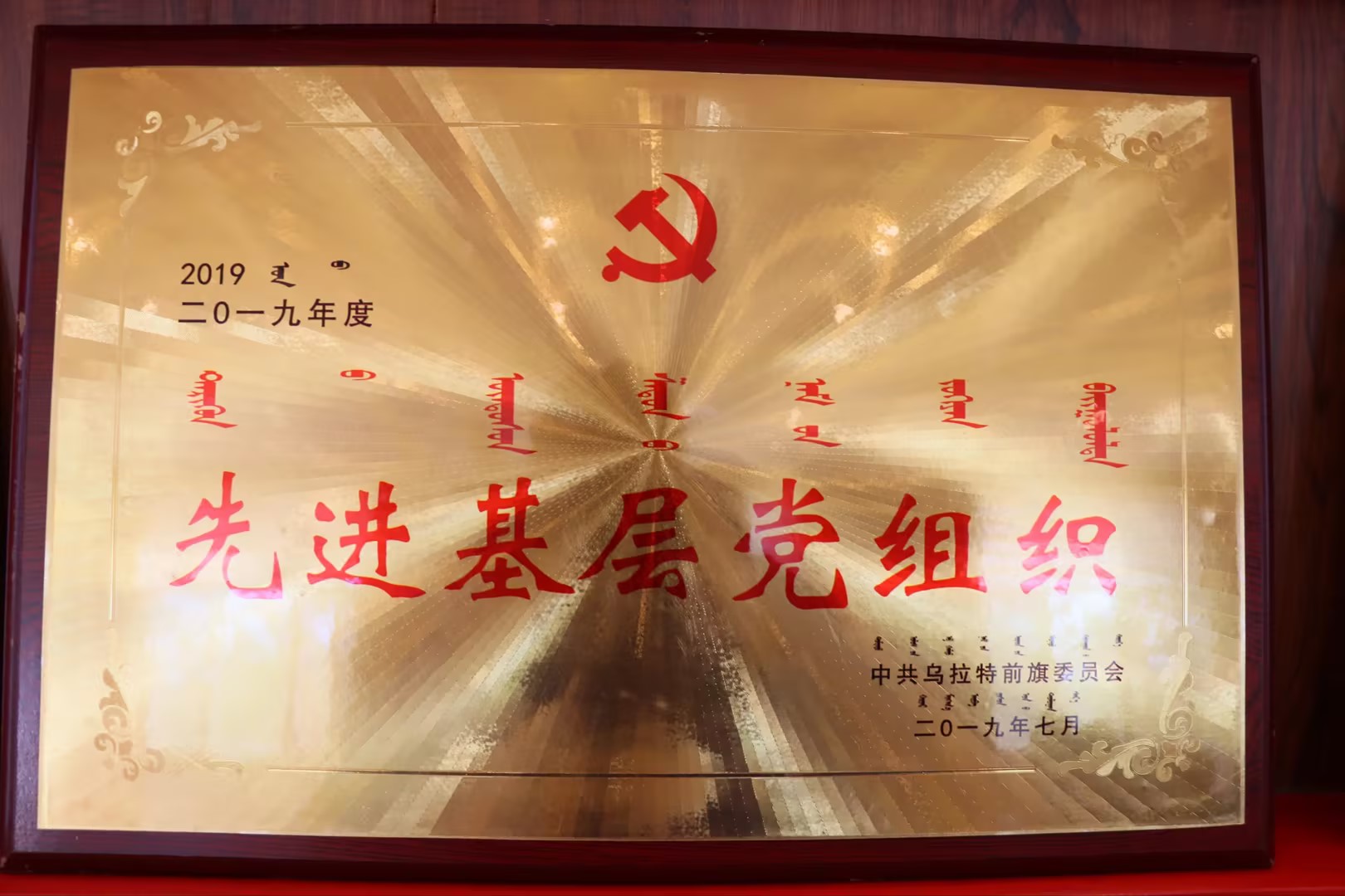 先进下层党组织